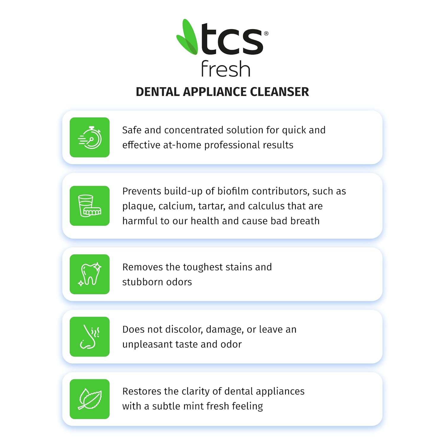 TCS Fresh Dental Appliance Cleaner Review